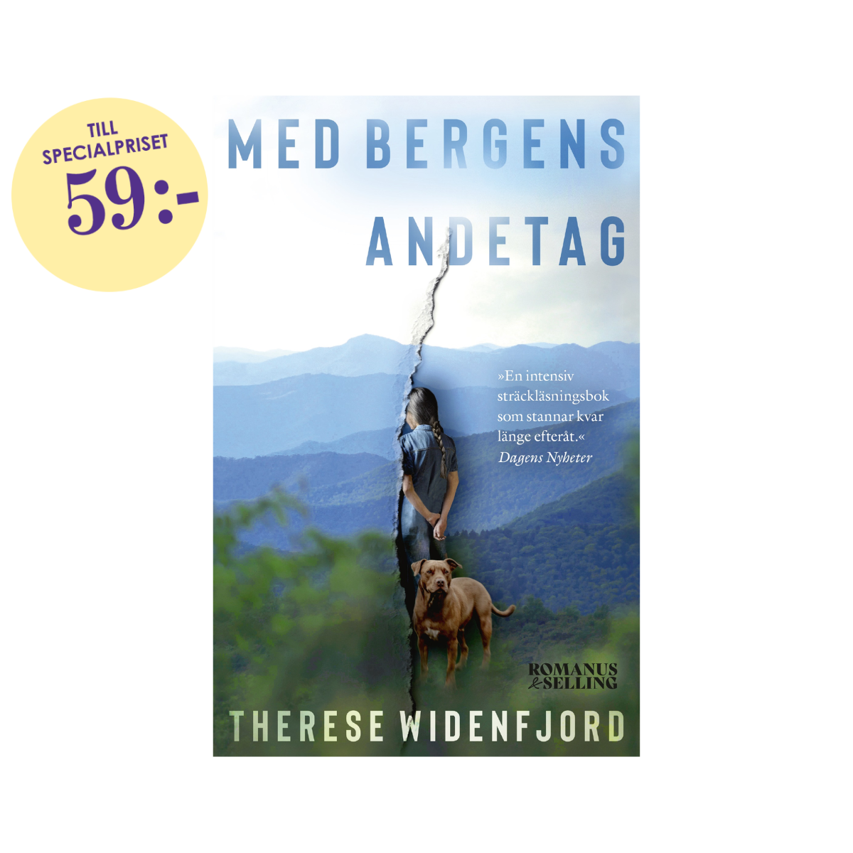 Med bergens andetag, av Therese Widenfjord